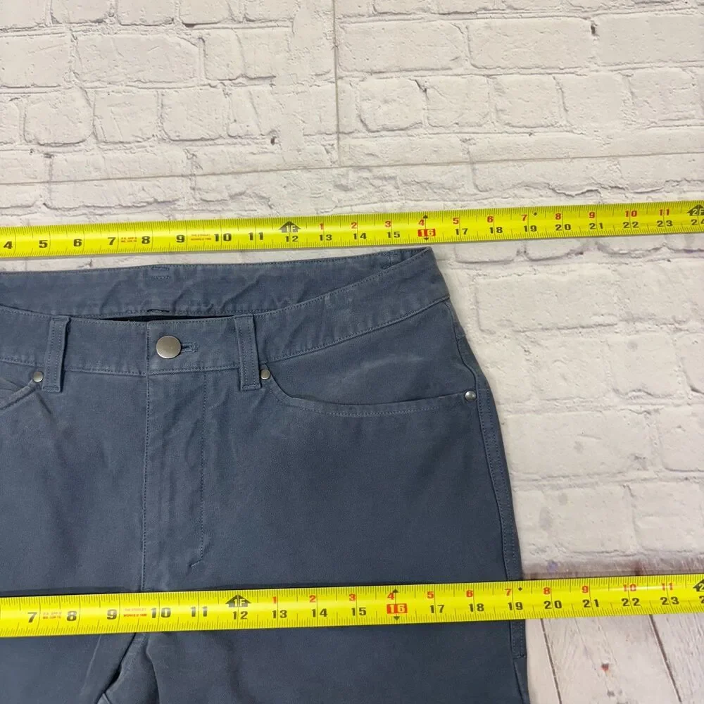 Lululemon Men Utilitech ABC Pants Slim Fit Size 32x33 Gray LM5ABOS D021 -26